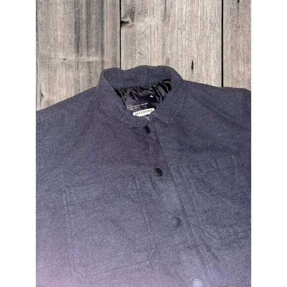 TAVIK Jacket Mens Dark Gray Casual Full Zip & Button Outdoor Size Large XL - Picture 2 of 9